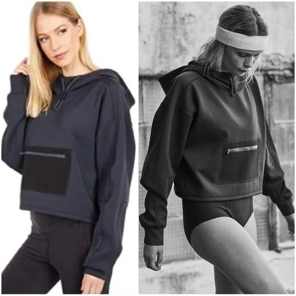 Free People Tops - FREE PEOPLE MOVEMENT Outdoor Athleisure Baggy Reach The Summit Scuba Hoodie S/P